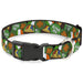 Plastic Clip Collar - St. Pat's 4-Buttons Stacked Plastic Clip Collars Buckle-Down   