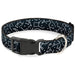 Plastic Clip Collar - Constellations Scattered Midnight Blue/White Plastic Clip Collars Buckle-Down   