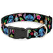 Plastic Clip Collar - Stitch & Scrump Poses/Tropical Flora Plastic Clip Collars Disney   