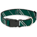Plastic Clip Collar - Slytherin Crest/Stripe5 Green/Gray Plastic Clip Collars Warner Bros.   