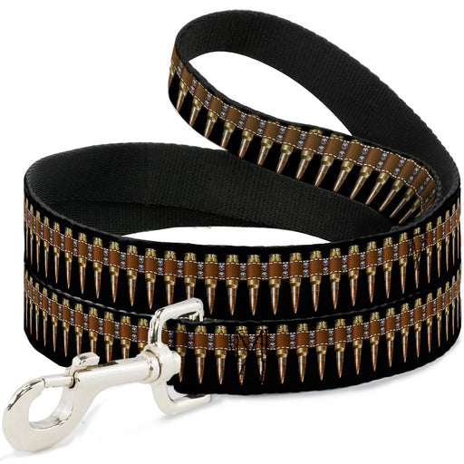 Dog Leash - Printed Bullets Pattern Dog Leashes Buckle-Down   