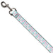 Dog Leash - Easter Bunnies Smiling Sky Blue Dog Leashes Buckle-Down   