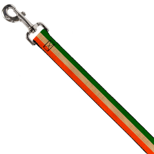 Dog Leash - Ireland Flag Stripes Distressed Dog Leashes Buckle-Down   