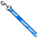 Dog Leash - Pet Quote ADOPT DON'T SHOP Blue/White Dog Leashes Buckle-Down   