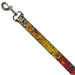 Dog Leash - Swirl Mix Gray/Multi Color Dog Leashes Buckle-Down   