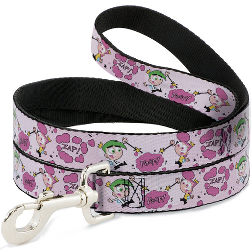 Dog Leash - The Fairly OddParents Cosmo and Wanda Wish Poses Pink Dog Leashes Nickelodeon   