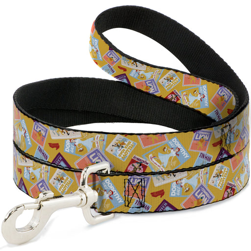 Dog Leash - The Wizard of Oz Characters Scenes and Icons Collage Yellow Dog Leashes Warner Bros. Movies   