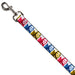 Dog Leash - The Wizard of Oz Dorothy and Toto Pose Blocks Blues/Yellows/Reds Dog Leashes Warner Bros. Movies   