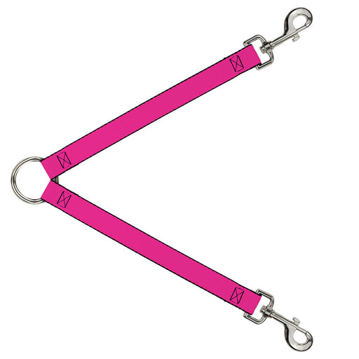 Dog Leash Splitter - Neon Pink Dog Leash Splitters Buckle-Down   