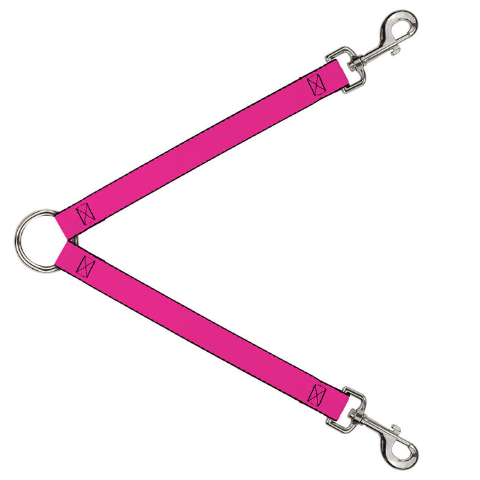 Dog Leash Splitter - Neon Pink Dog Leash Splitters Buckle-Down   