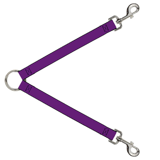 Dog Leash Splitter - Purple Dog Leash Splitters Buckle-Down   