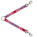 Dog Leash Splitter - 'MERICA Stripes/Stars Red/White/Blue Dog Leash Splitters Buckle-Down   