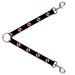Dog Leash Splitter - Anti-California Logo Black/Red/White Dog Leash Splitters Buckle-Down   