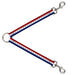 Dog Leash Splitter - Americana Star Stripes Red/White/Blue Dog Leash Splitters Buckle-Down   