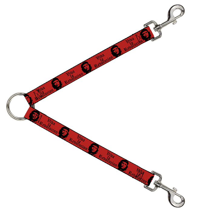 Dog Leash Splitter - Che Red/Black Dog Leash Splitters Buckle-Down   