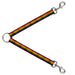 Dog Leash Splitter - Flag Pride Distressed Rainbow Dog Leash Splitters Buckle-Down   