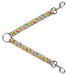 Dog Leash Splitter - Flip Flops3 Sand/Multi Color Dog Leash Splitters Buckle-Down   