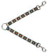 Dog Leash Splitter - Geometric Diamonds Grays/Red/Turquoise Dog Leash Splitters Buckle-Down   