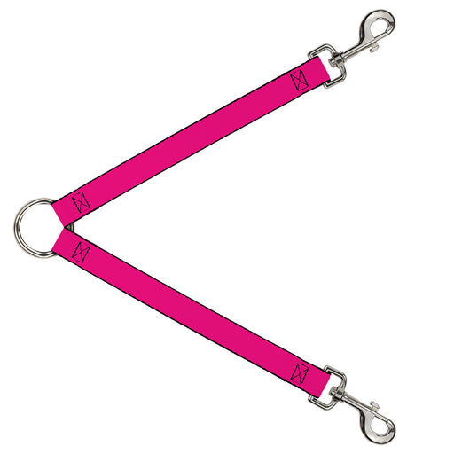Dog Leash Splitter - Hot Pink PMS 219 Dog Leash Splitters Buckle-Down   
