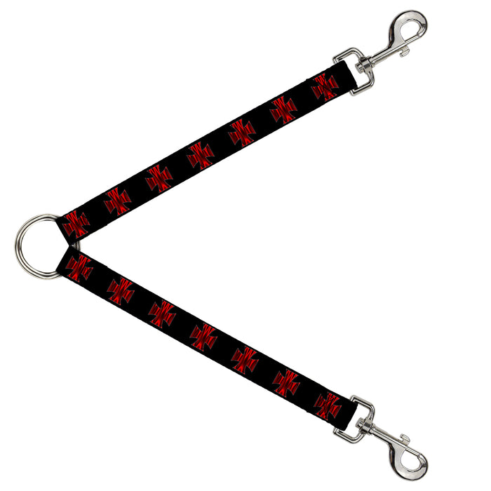 Dog Leash Splitter - I SEE WHAT YOU DID THERE Weathered Black/Purple Dog Leash Splitters Buckle-Down   