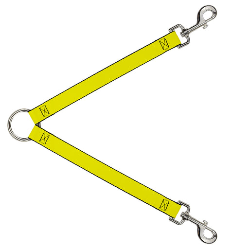 Dog Leash Splitter - Neon Yellow Dog Leash Splitters Buckle-Down   