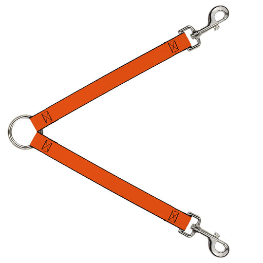 Dog Leash Splitter - Neon Orange Dog Leash Splitters Buckle-Down   