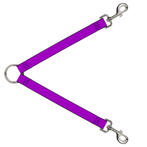 Dog Leash Splitter - Neon Purple Dog Leash Splitters Buckle-Down   