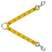Dog Leash Splitter - New Mexico Flag Yellow Red Dog Leash Splitters Buckle-Down   