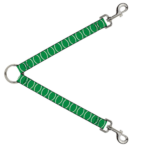 Dog Leash Splitter - Rings Camo Neon Green/White Dog Leash Splitters Buckle-Down   
