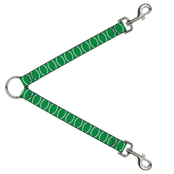 Dog Leash Splitter - Rings Camo Neon Green/White Dog Leash Splitters Buckle-Down   