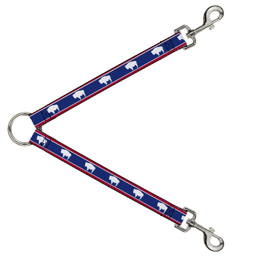 Dog Leash Splitter - Wyoming Flags Blison Silhouette Dog Leash Splitters Buckle-Down   