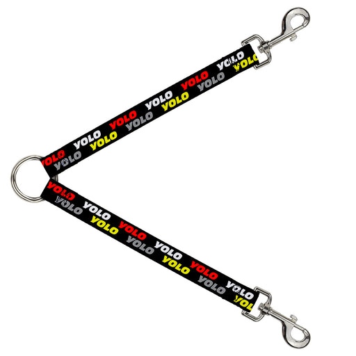 Dog Leash Splitter - YOLO2 Black/Red/White/Gray/Yellow Dog Leash Splitters Buckle-Down   