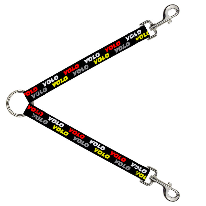 Dog Leash Splitter - YOLO2 Black/Red/White/Gray/Yellow Dog Leash Splitters Buckle-Down   