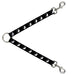 Dog Leash Splitter - Ying Yang Symbol Black/White Dog Leash Splitters Buckle-Down   