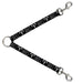 Dog Leash Splitter - Zodiac ARIES/Symbol Black/White Dog Leash Splitters Buckle-Down   