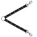 Dog Leash Splitter - Zodiac LEO/Symbol Black/White Dog Leash Splitters Buckle-Down   