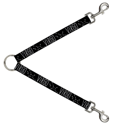 Dog Leash Splitter - Zodiac VIRGO/Constellation Black/White Dog Leash Splitters Buckle-Down   