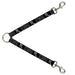 Dog Leash Splitter - Zodiac SCORPIO/Symbol Black/White Dog Leash Splitters Buckle-Down   