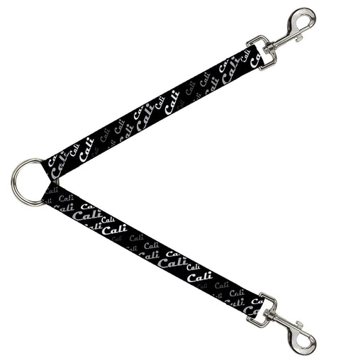Dog Leash Splitter - CALI Fade Diagonal Black/Gray/White Dog Leash Splitters Buckle-Down   