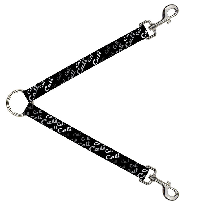 Dog Leash Splitter - CALI Fade Diagonal Black/Gray/White Dog Leash Splitters Buckle-Down   