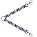 Dog Leash Splitter - Checker Sapphire Blue/White Dog Leash Splitters Buckle-Down   