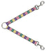 Dog Leash Splitter - Flip Flops5 C/U Sand/Multi Color Dog Leash Splitters Buckle-Down   