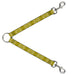 Dog Leash Splitter - Pinwheel Star Olive Green/Biege Dog Leash Splitters Buckle-Down   