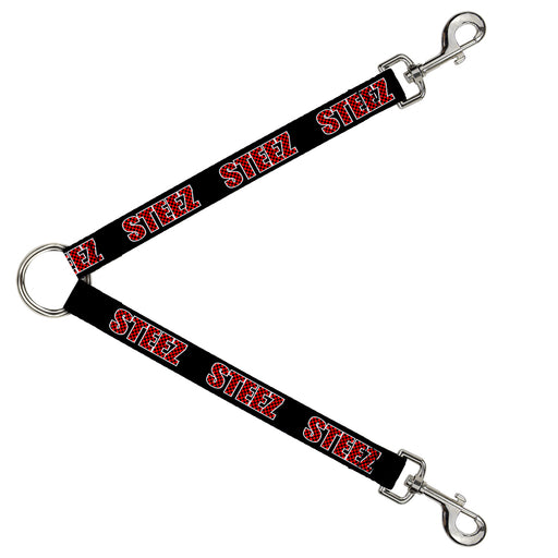 Dog Leash Splitter - STEEZ Black/Checker Black/Red Dog Leash Splitters Buckle-Down   