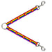 Dog Leash Splitter - Colorado Flags2 Pride Dog Leash Splitters Buckle-Down   