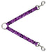 Dog Leash Splitter - Crystals Purples Dog Leash Splitters Buckle-Down   