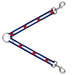 Dog Leash Splitter - Colorado Flag/Snowboarder Blue/White/Red/Yellow Dog Leash Splitters Buckle-Down   