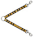 Dog Leash Splitter - CHAMPION Belt/Icons Black/Golds Dog Leash Splitters Buckle-Down   