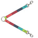 Dog Leash Splitter - Summer Essentials Color Block 8 Dog Leash Splitters Buckle-Down   