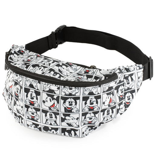 Fanny Pack - Mickey Mouse Expression Blocks White Black Red Fanny Packs Disney   